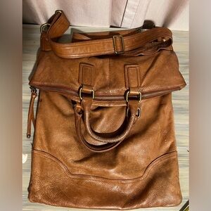 Sabina Brown Leather purse/bag